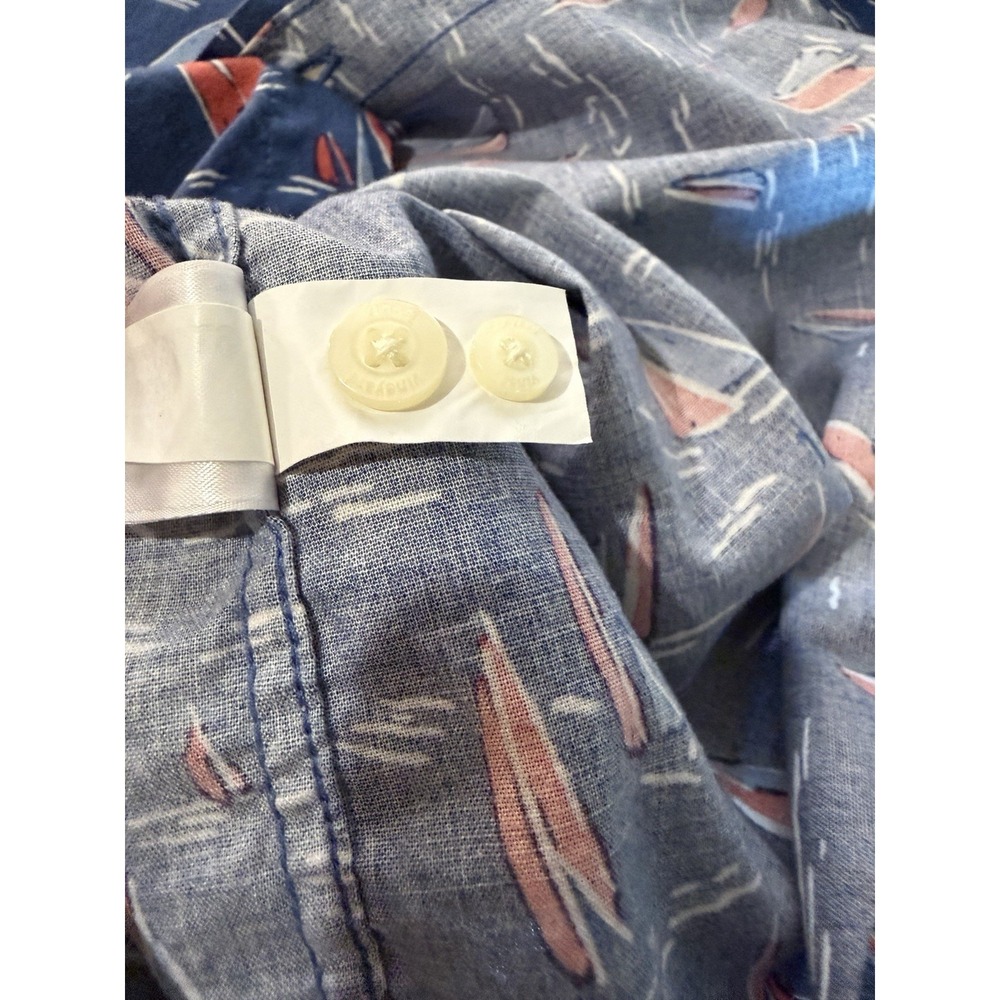 Vineyard Vines Mens XL Classic Fit Tucker Shirt Blue Short Sleeve Cotton - Picture 10 of 12